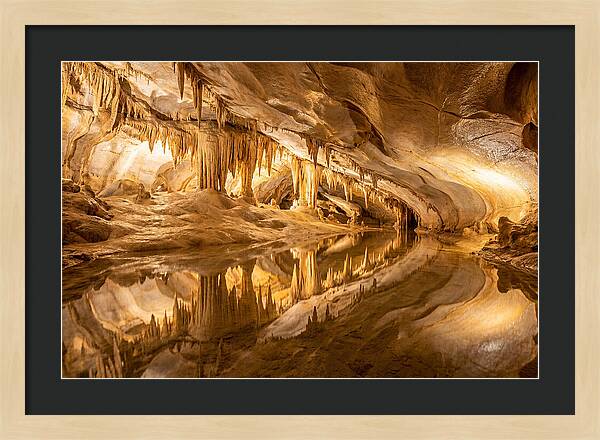 Underground Cavern Reflections