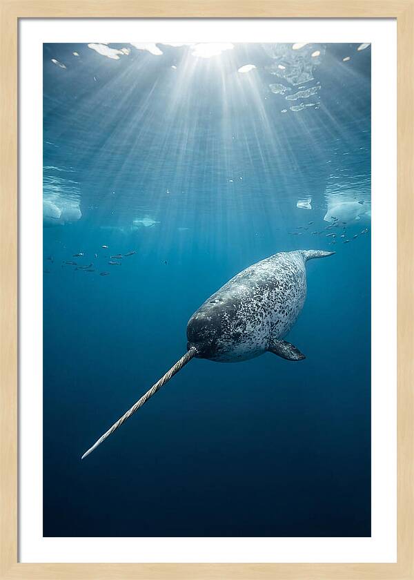Underwater Narwhal Majesty