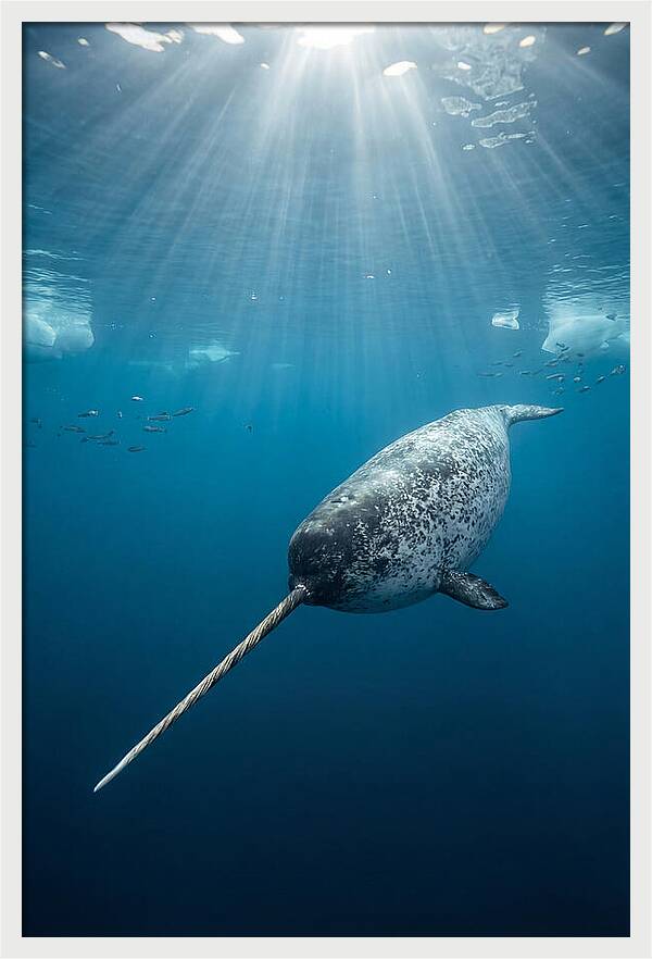 Underwater Narwhal Majesty