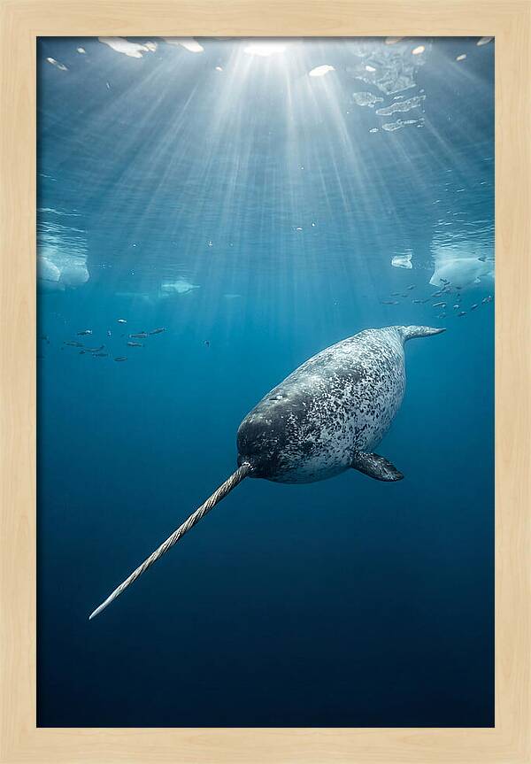 Underwater Narwhal Majesty