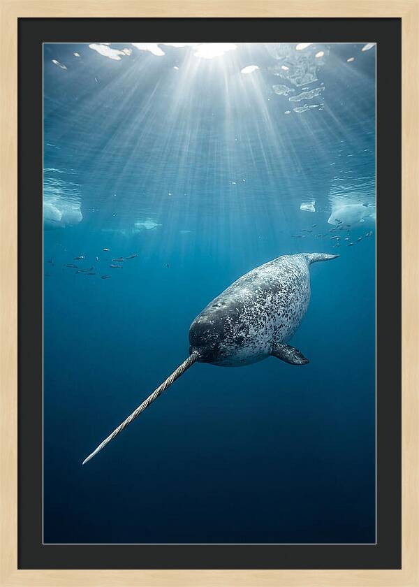 Underwater Narwhal Majesty