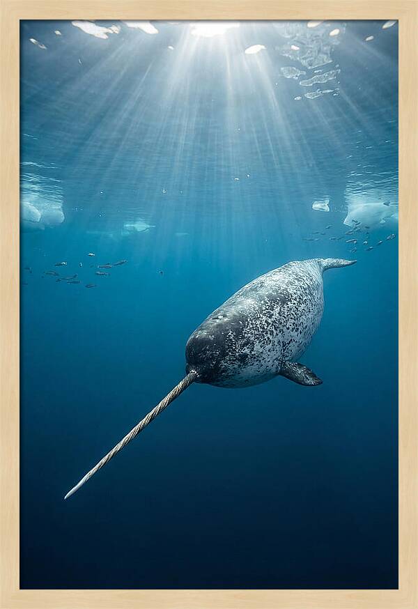Underwater Narwhal Majesty