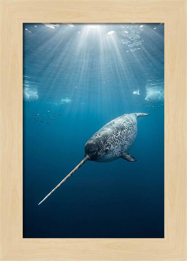 Underwater Narwhal Majesty
