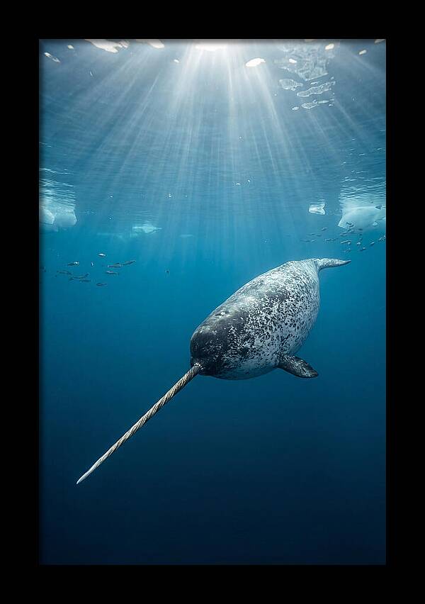 Underwater Narwhal Majesty