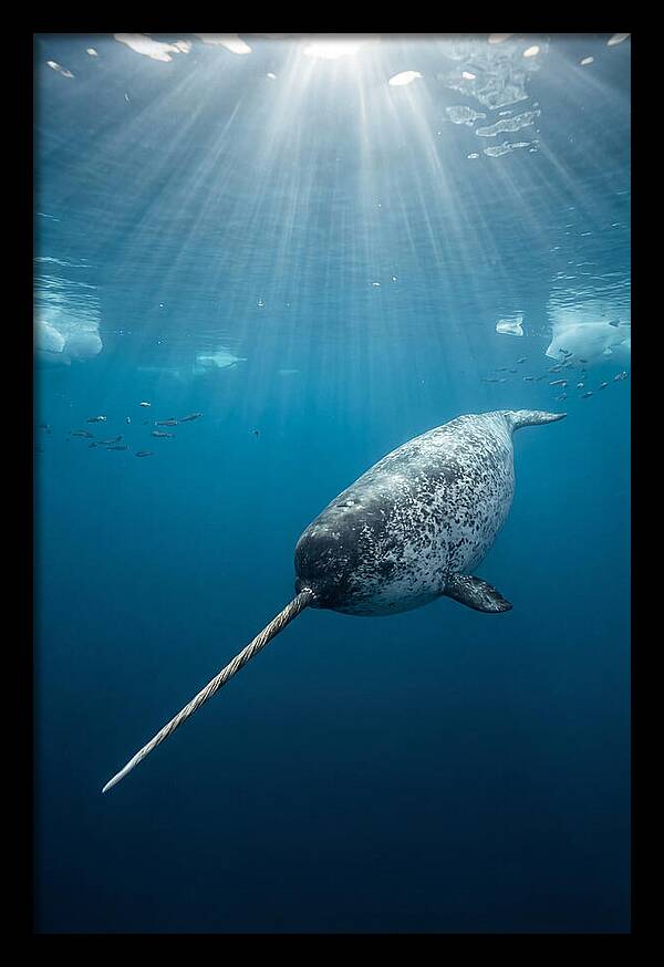 Underwater Narwhal Majesty