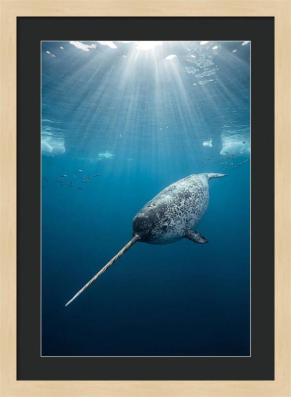 Underwater Narwhal Majesty