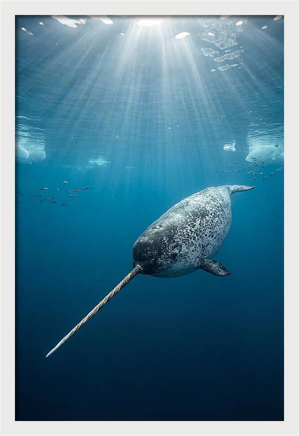 Underwater Narwhal Majesty