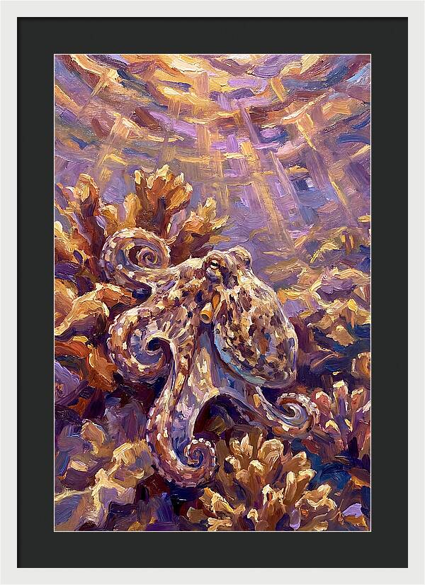 Underwater Octopus Encounter