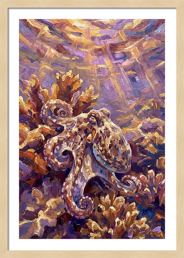 Underwater Octopus Encounter