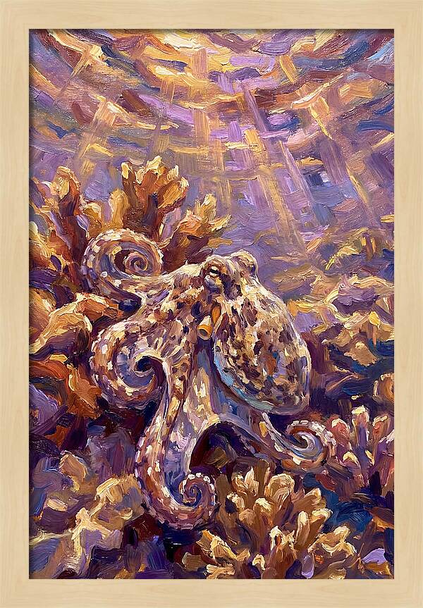 Underwater Octopus Encounter