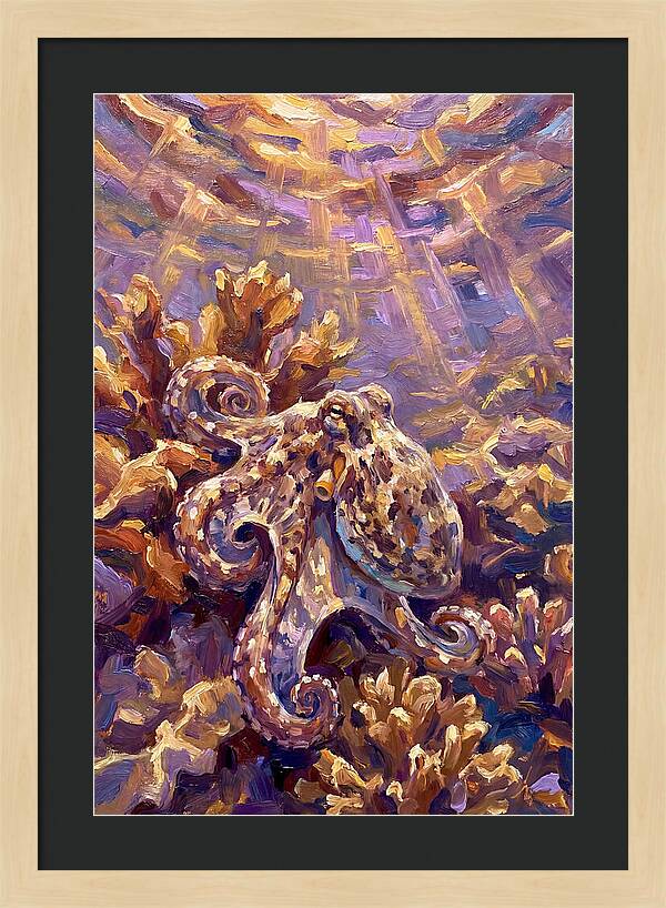 Underwater Octopus Encounter