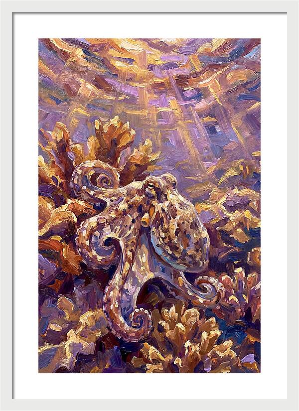Underwater Octopus Encounter