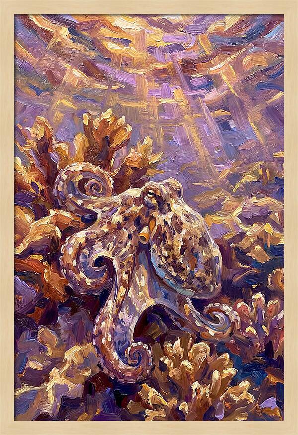 Underwater Octopus Encounter