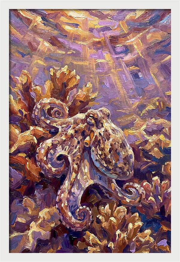 Underwater Octopus Encounter