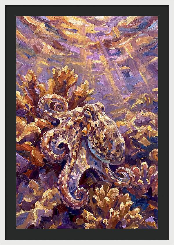 Underwater Octopus Encounter