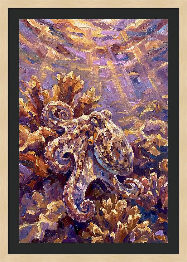Underwater Octopus Encounter