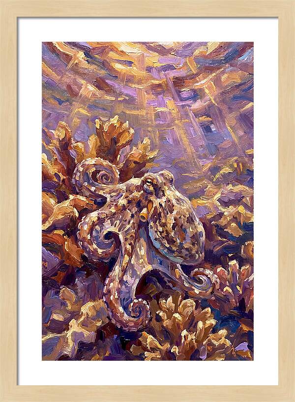 Underwater Octopus Encounter