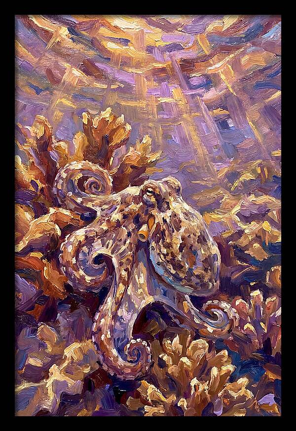 Underwater Octopus Encounter