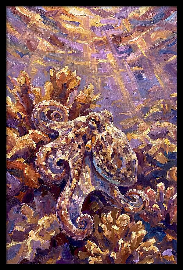 Underwater Octopus Encounter