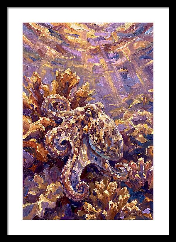 Underwater Octopus Encounter