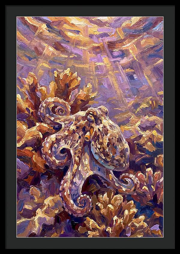 Underwater Octopus Encounter