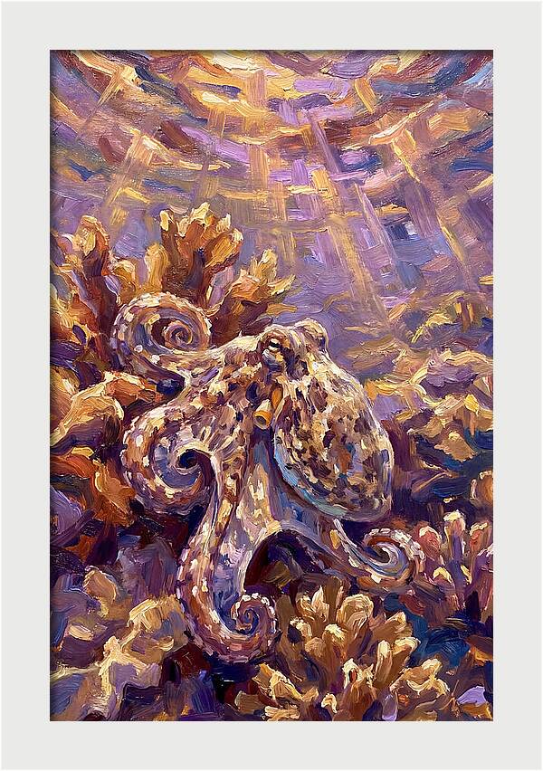 Underwater Octopus Encounter