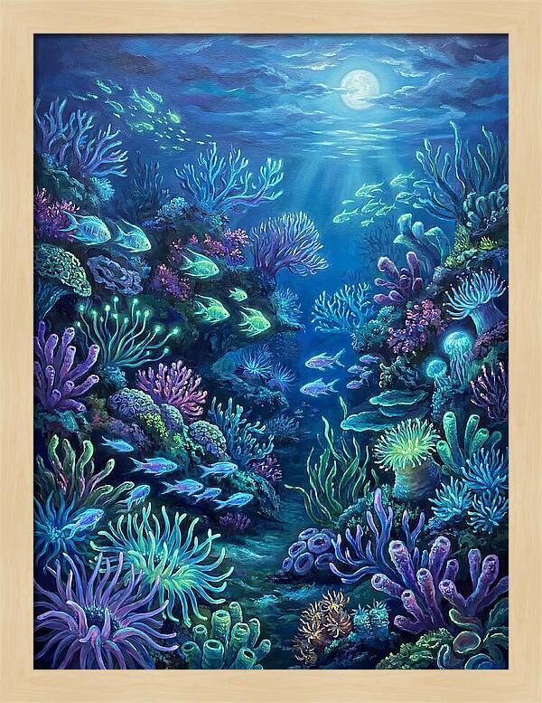 Underwater Reef Scene