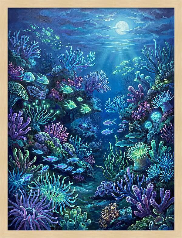 Underwater Reef Scene