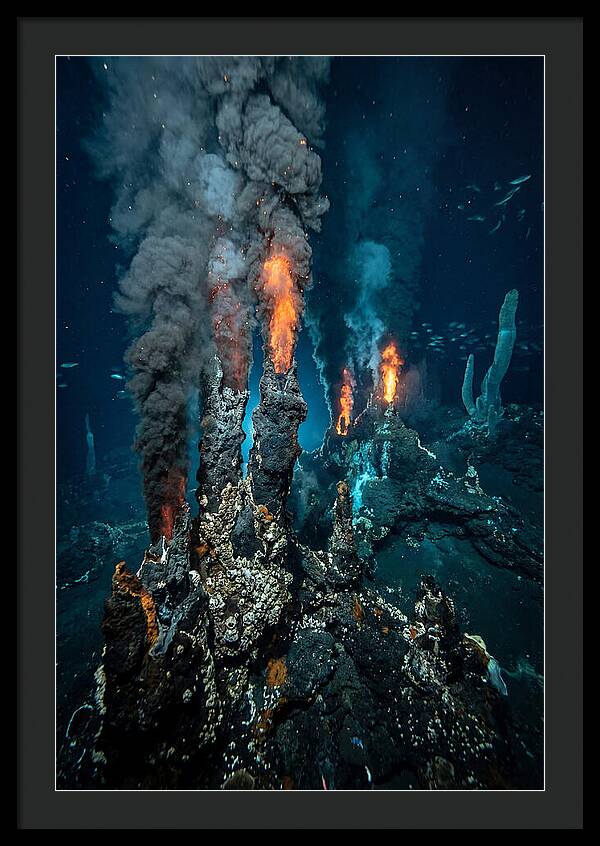 Underwater Volcano Eruption