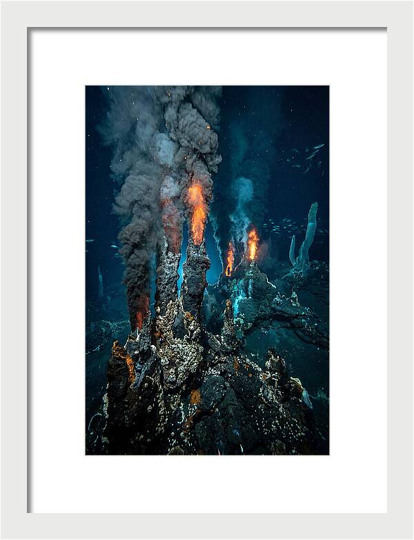 Underwater Volcano Eruption