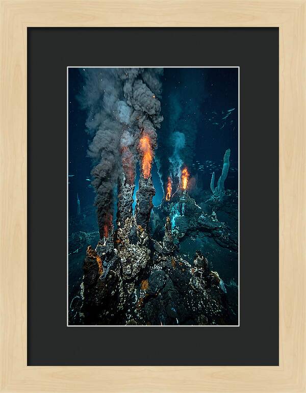 Underwater Volcano Eruption