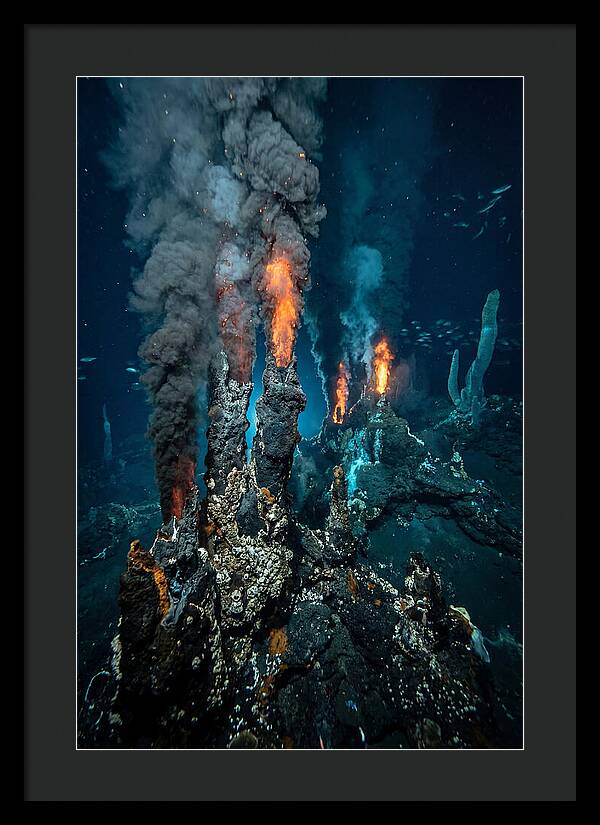 Underwater Volcano Eruption