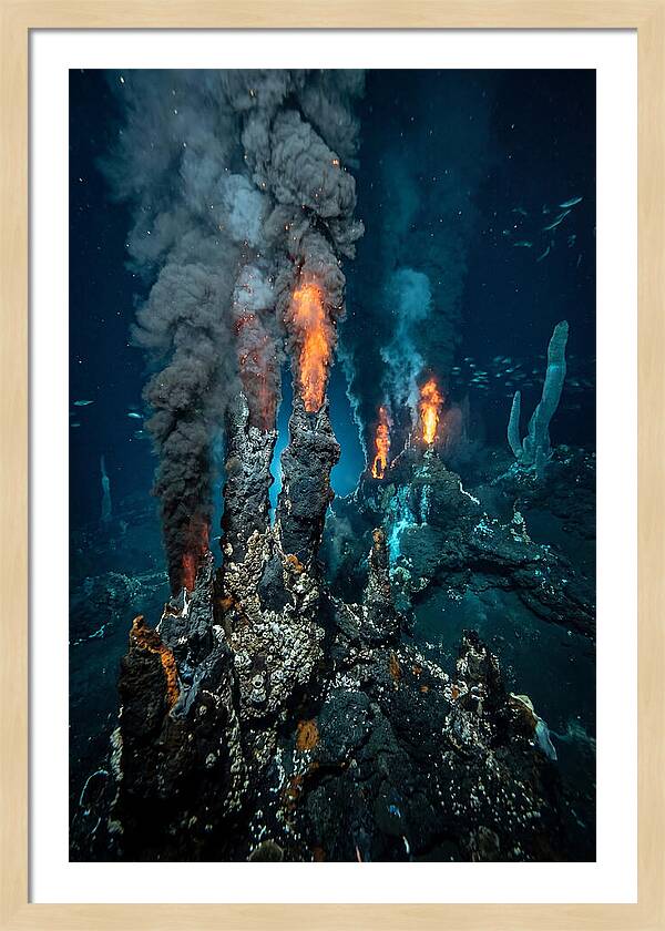Underwater Volcano Eruption