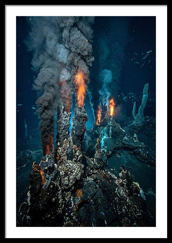 Underwater Volcano Eruption