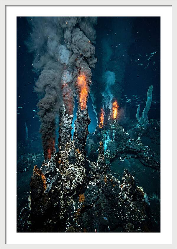 Underwater Volcano Eruption