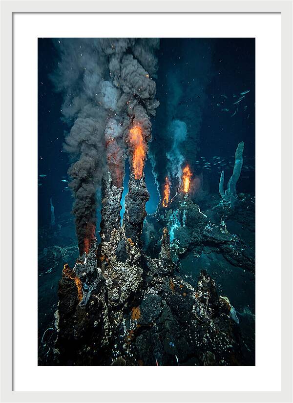 Underwater Volcano Eruption