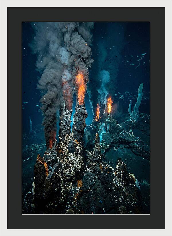 Underwater Volcano Eruption