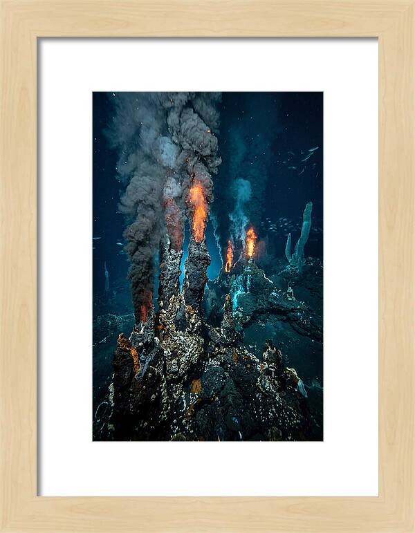 Underwater Volcano Eruption