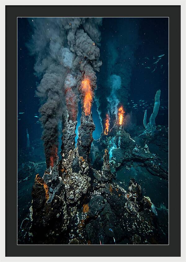 Underwater Volcano Eruption