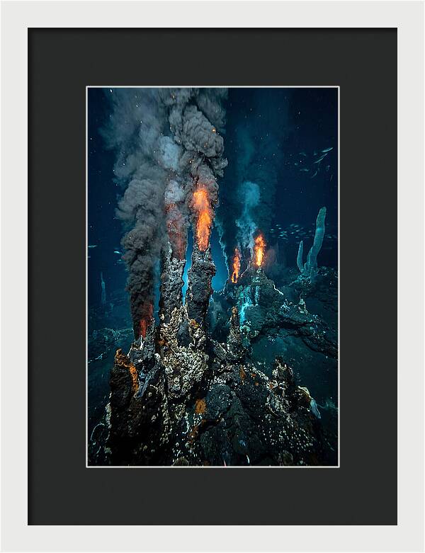 Underwater Volcano Eruption