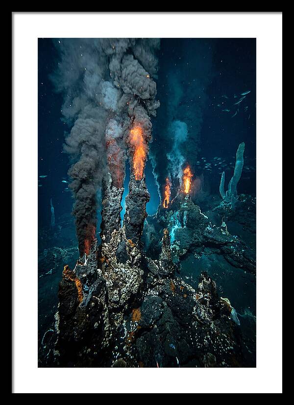 Underwater Volcano Eruption