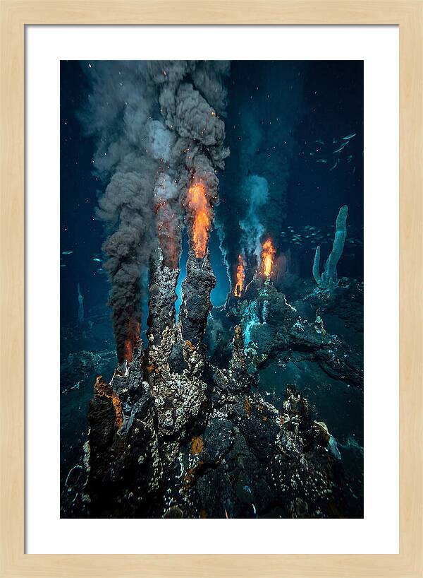 Underwater Volcano Eruption