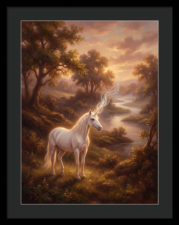 Unicorn In Nature