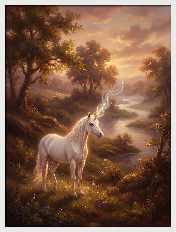 Unicorn In Nature