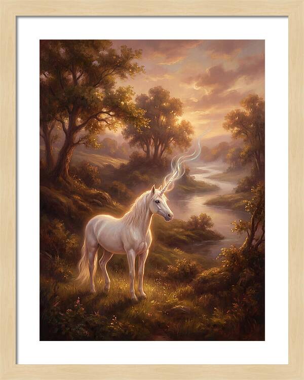 Unicorn In Nature