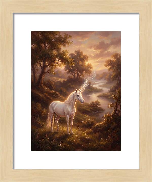 Unicorn In Nature