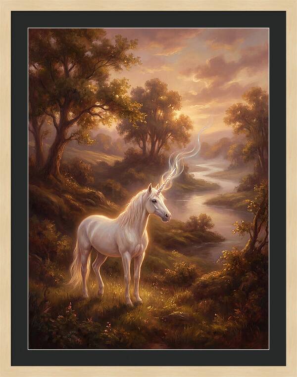 Unicorn In Nature