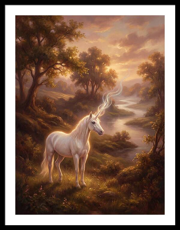 Unicorn In Nature