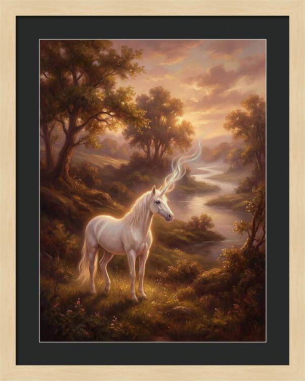 Unicorn In Nature