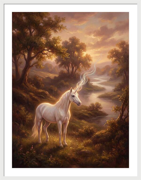Unicorn In Nature